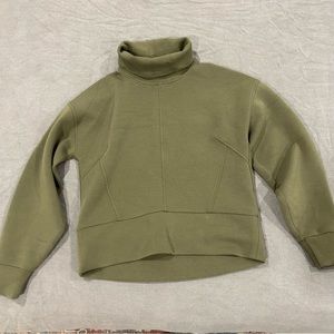 Calia Athletic Sweater in Olive Green size xs
